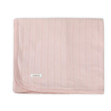 Pink Pointelle Blanket