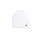 White Embroidered Footie + Hat