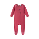 Doll Print-Girl's Footie