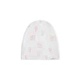Teddy All Over Print Footie & Hat - Girls