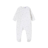 Logo And Star Print Footie & Hat - Boys