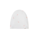 All Over Bird Print Footie & Hat - Girls