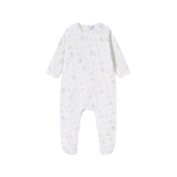 Forest Print Footie & Hat - Boys