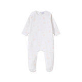 Forest Print Footie & Hat - Girls