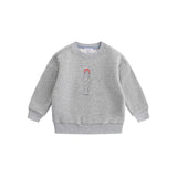 Grey Snow Sweat Set - Boys