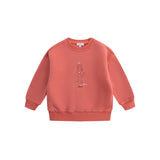 Coral Snow Sweat Set - Girls