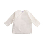 Picot Trim Wrap Sweat Set - Girls