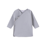 Fleece Picot Trim Wrap Sweat Set - Boys