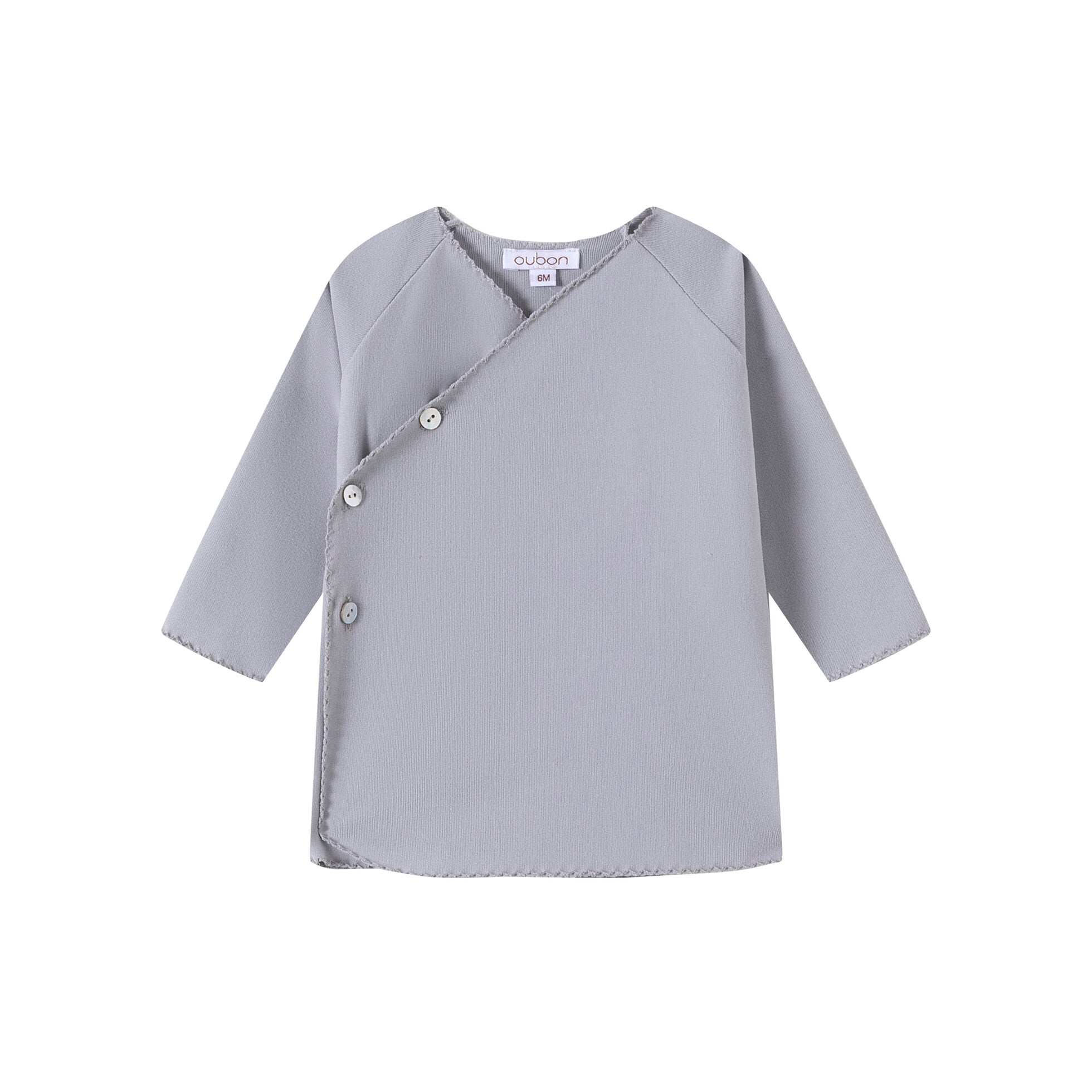 Fleece Picot Trim Wrap Sweat Set - Boys