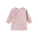 Fleece Picot Trim Wrap Sweat Set - Girls