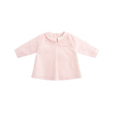 Pink Shirt With Stitching - Girls