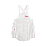 Heart Print Romper