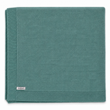 Blue Wool Knit Blanket - Boys