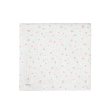 Tulip Print White Ground Swaddle