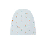All Over Blue Boat Print Hat