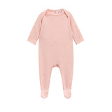 Pink Ground Dot Footie