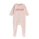 Patchwork Art Footie - Pink