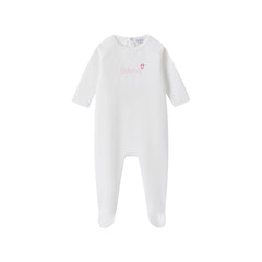 OUBON Heart Footie & Hat - Girl's