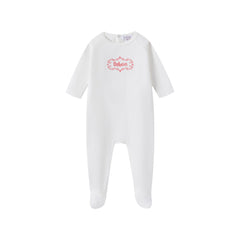 Oubon Embroidered Footie