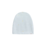 Blue Outlined Heart Print Footie & Hat