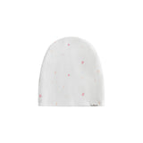 Pink Outlined Heart Print Footie & Hat