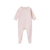 Whisper Bloom Footie & Hat - Girls