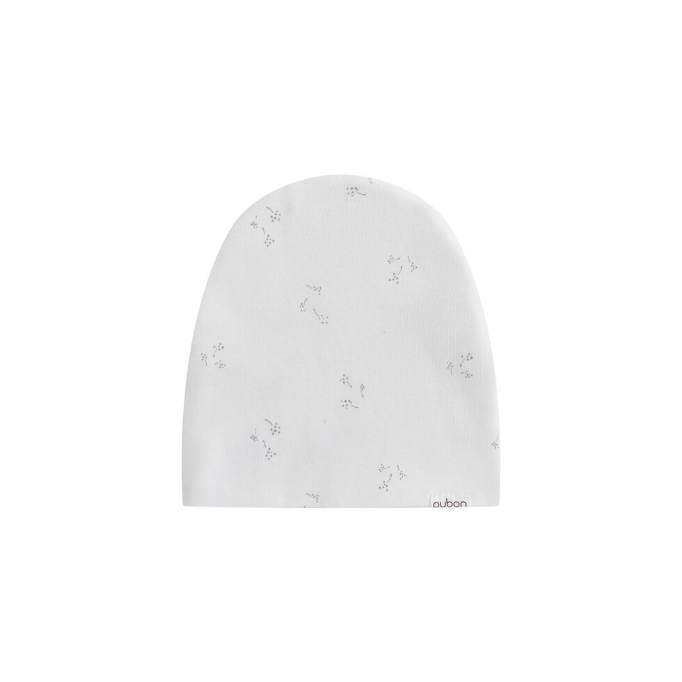 Whisper Bloom White Ground Footie & Hat - Boy's
