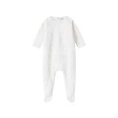 Tulip Print Footie - Girl's