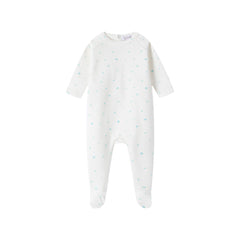 Rose Floral Footie - Boys