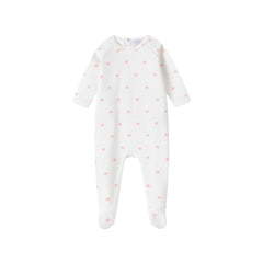 Heart Burst Footie & Hat - Girl's