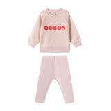 OUBON  Terry Long Sleeve Sweat Set - Girl's