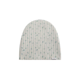Leaf Print-White & Blue Set