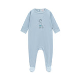 Doll Footie - Blue