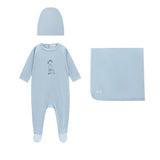 Doll Blanket - Blue