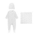 White Ground Blue Bird Take Me Home Set