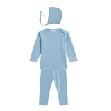 Sky Cotton 2 Piece + Bonnet