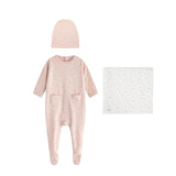 Tulip Print Pink Ground Take Me Home Set
