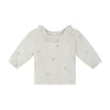 Oubon Baby Pink Floral Shirt