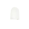 Oubon Baby Ribbed Beanie in White