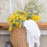 Muslin Pom Pom Swaddle
